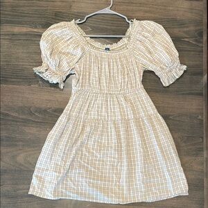 Plaid Juniors Dress